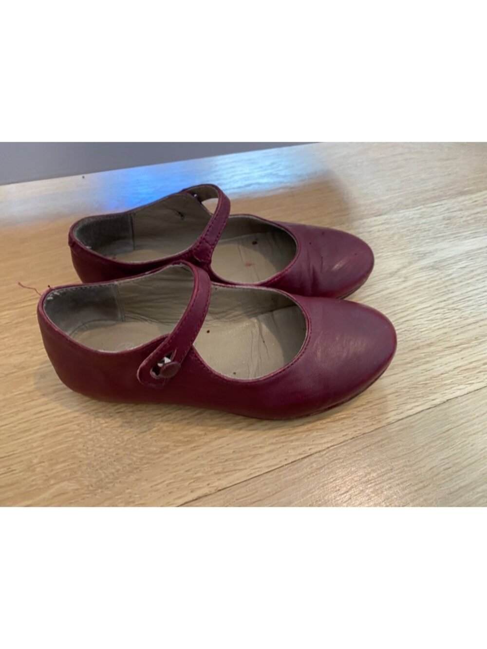 Bonpoint ella mary jane burgundy size 27